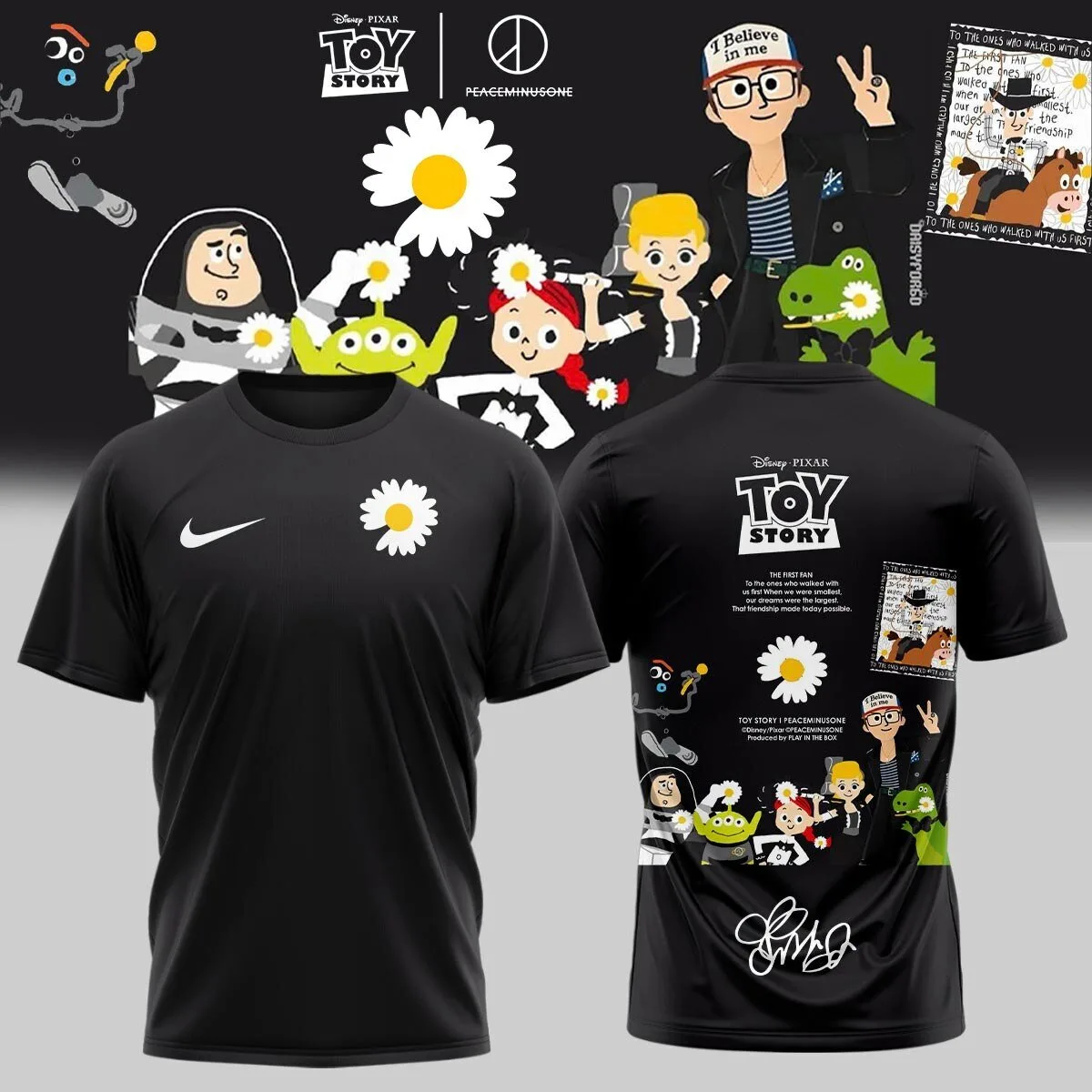 G-Dragon's TOY STORY T-Shirt Collab with PEACEMINUSONE - MumBar